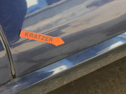 VW Golf 7 5G Tür vorne rechts Beifahrertür 4/5-Türer blau LH5X -ohne Anbauteile (185449)