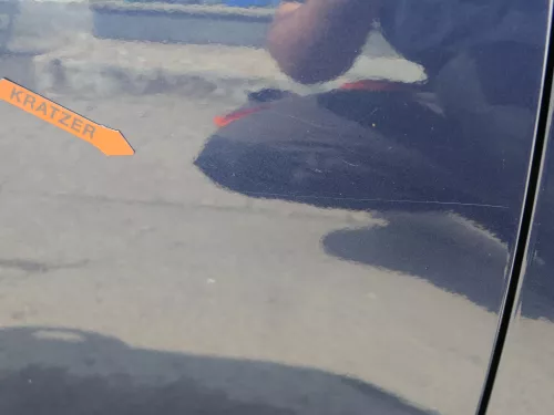 VW Golf 7 5G Tür vorne rechts Beifahrertür 4/5-Türer blau LH5X -ohne Anbauteile (185449)