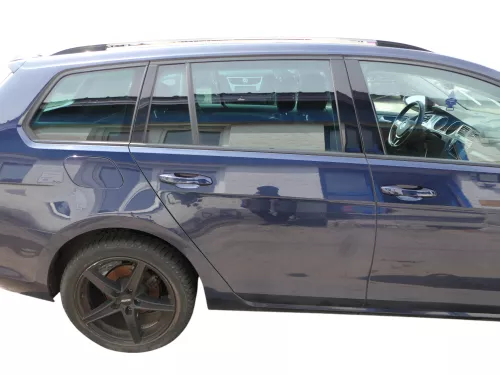 Golf 7 5G Variant Kombi Tür hinten rechts 4/5-Türer blau LH5X - ohne Anbauteile (185451)