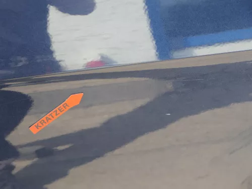 Golf 7 5G Variant Kombi Tür hinten rechts 4/5-Türer blau LH5X - ohne Anbauteile (185451)