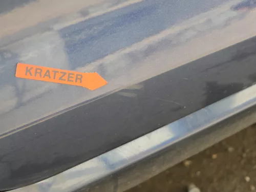 Golf 7 5G Variant Kombi Tür hinten rechts 4/5-Türer blau LH5X - ohne Anbauteile