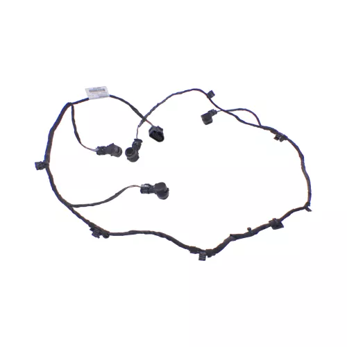 6x Golf 7 5G Einparkhilfe PDC Sensor 5Q0919275B Parksensor vorne blau + Kabel ##