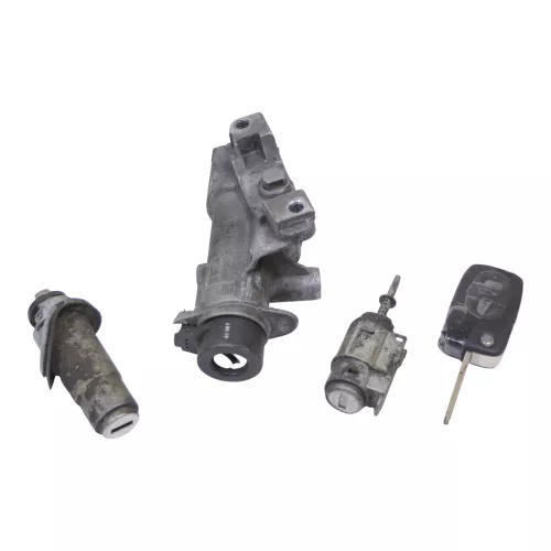Audi A6 4B Zündschloß Schloß Heckschloß 1x Schlüssel 1x Türschloß Schloßsystem