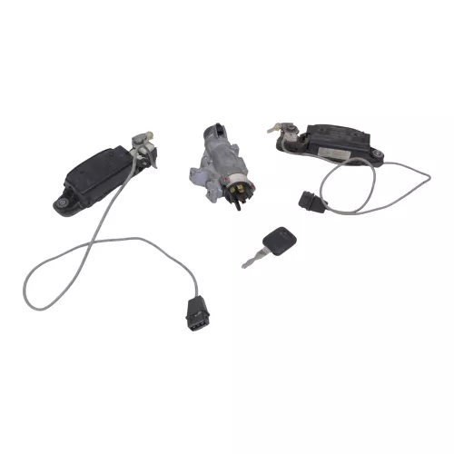 A4 B5 Limousine Schloßsystem 2x Türschloß 1x Schlüssel Zündschloß 