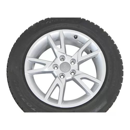 4x Audi Q3 Alufelgen ATS SS8 215/60 R17 96H Winterreifen 8U0071497 2x3mm 2x5mm (149830)