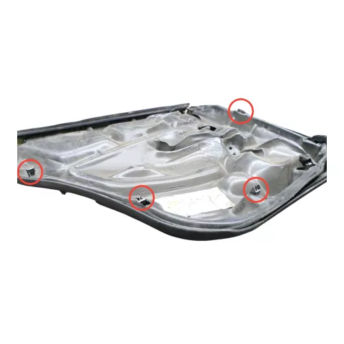 1x Audi A4 B5 Türverkleidung Verkleidung Tür hinten rechts Griff Öffner (149831)