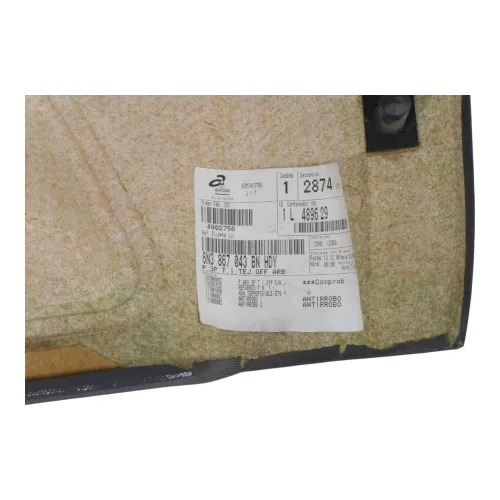 VW Polo 6N2 Seitenverkleidung Verkleidung Tür hinten links 2/3-Türer off-black (149834)