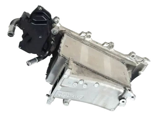 Caddy 2K SA Krümmer Ansaugbrücke 04L129711L Ladeluftkühler - 100.000km + AGR ##