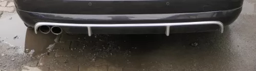 Passat 3C Kombi hinten Lippe Heckansatz Spoiler unten braun LC8Z  CSR-HA050 (181889)