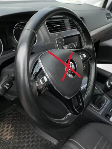 VW Passat B8 3G Golf 7 Lenkrad Multifunktionslenkrad 5G0419091DG GQT schwarz (185512)