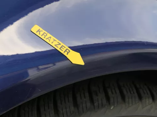 VW Golf 4 1J Kotflügel vorne rechts blau LB5N (185730)