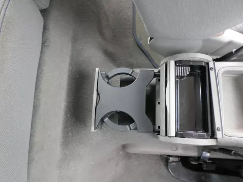 VW Golf 4 Bora Mitteltunnel Aschenbecher hinten Verkleidung grau Becherhalter (185751)