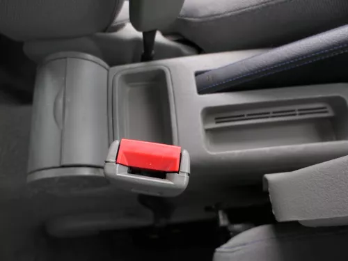 VW Golf 4 Bora Mitteltunnel Aschenbecher hinten Verkleidung grau Becherhalter (185751)