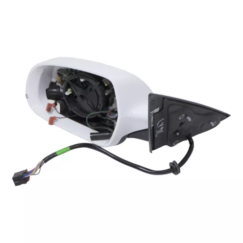 Audi A5 Spiegel Außenspiegel links weiss LY9C ORIGINAL VON NEUFAHRZEUG (149576)