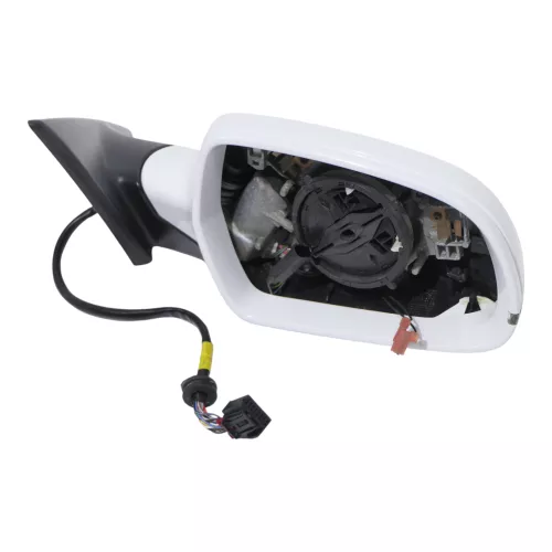 Audi A5 Spiegel Außenspiegel rechts weiss LY9C ORIGINAL VON NEUFAHRZEUG (149579)