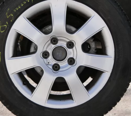 1x Seat Altea 5P Alufelge Felge 5P0601025 6,5J Jx16H2 ET50 Polarys  2  KBA 45672