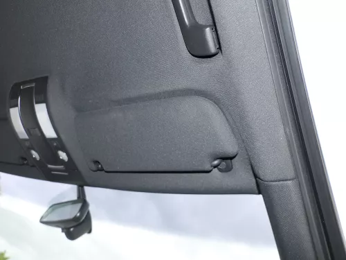 Audi A6 4F Sonnenblenden Sonnenblende rechts 4F0857552P schwarz (114385)