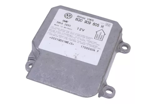 Skoda Fabia 6Y Steuergerät Airbag Airbagsteuergerät 6Q0909605H Index 03   008