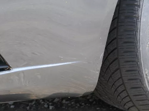 A6 4F Frontstoßstange Stoßstange vorn Stoßfänger grau LZ7S mit Grill - S-line (185852)