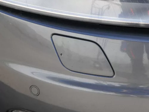 A6 4F Frontstoßstange Stoßstange vorn Stoßfänger grau LZ7S mit Grill - S-line (185852)