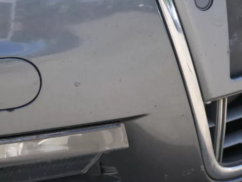 A6 4F Frontstoßstange Stoßstange vorn Stoßfänger grau LZ7S mit Grill - S-line (185852)