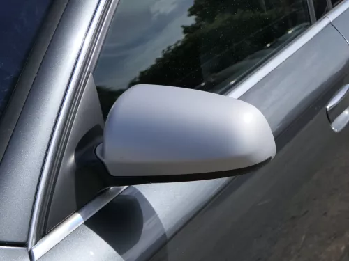 Audi A6 4F C6 Spiegel Außenspiegel links elektrisch Umfeldleuchte silber  S-line