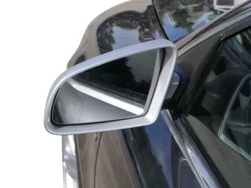 Audi A6 4F C6 Spiegel Außenspiegel links elektrisch Umfeldleuchte silber  S-line (185856)