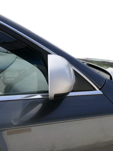 A6 4F C6 Spiegel Außenspiegel rechts elektrisch Umfeldleuchte silber S-line (185857)