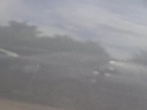 Audi A6 4F C6 Tür mit Türblatt hinten links grau LZ7S - ohne Anbauteile (185859)