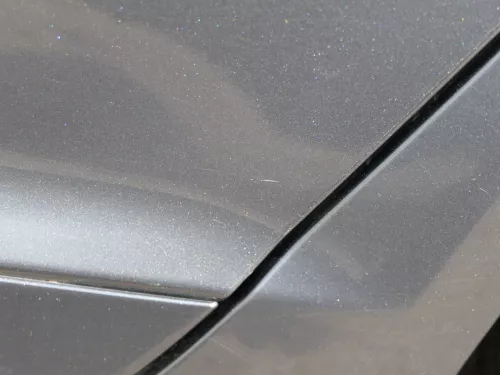 Audi A6 4F C6 Tür mit Türblatt hinten links grau LZ7S - ohne Anbauteile (185859)