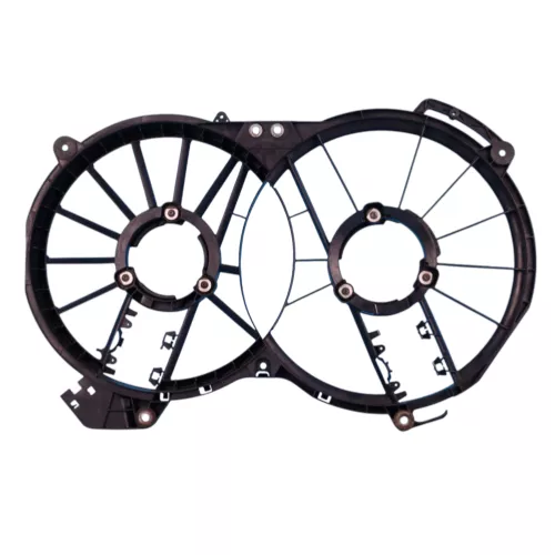 1x A6 4F 3.0TDI Lüfter Lüfterzarge Zarge Gehäuse Kühlerlüfter Klimaanlage