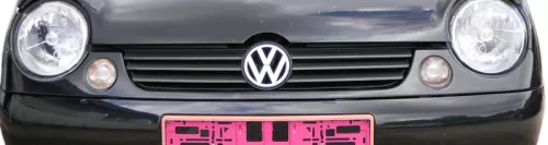 VW Lupo 6X Kühlergrill Grillleiste vorne Leiste schwarz L041 Grill + Blinker