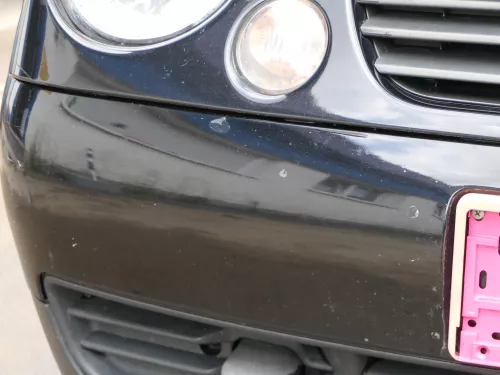 VW Lupo 6X Stoßstange vorne Frontstoßstange Stoßfänger schwarz L041 (185987)