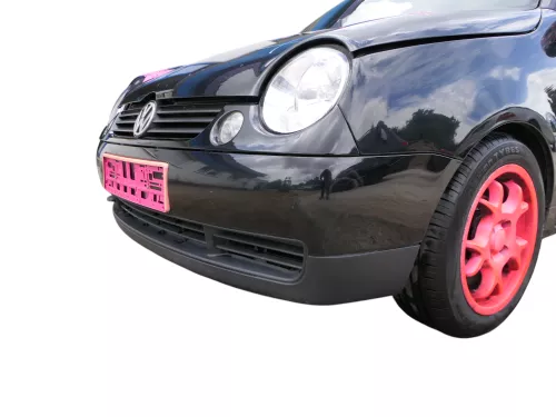 VW Lupo 6X Stoßstange vorne Frontstoßstange Stoßfänger schwarz L041 (185987)