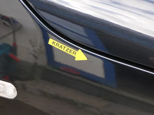 VW Lupo Kotflügel vorne rechts schwarz L041 (185988)