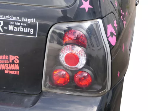 2x VW  Lupo Arosa Rückleuchten Heckleuchten Sport Tuning   E4 (185990)