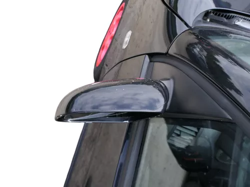 VW Lupo Arosa manueller Spiegel Außenspiegel links manuell schwarz L041 (185991)