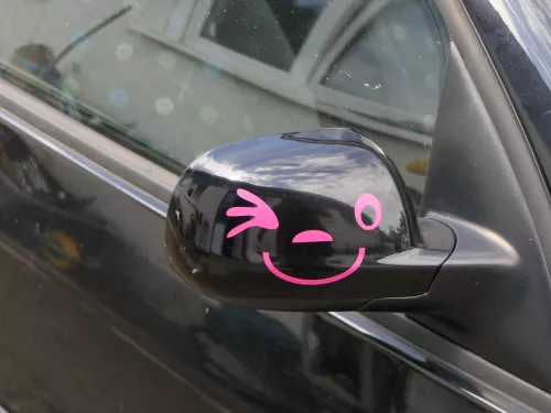 VW Lupo Arosa mechanischer manueller Außenspiegel rechts schwarz L041