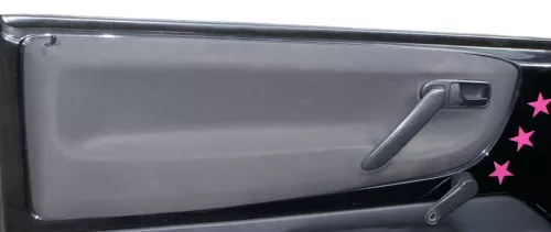 1x VW Lupo Arosa Türverkleidung Verkleidung Tür vorne links oben schwarz