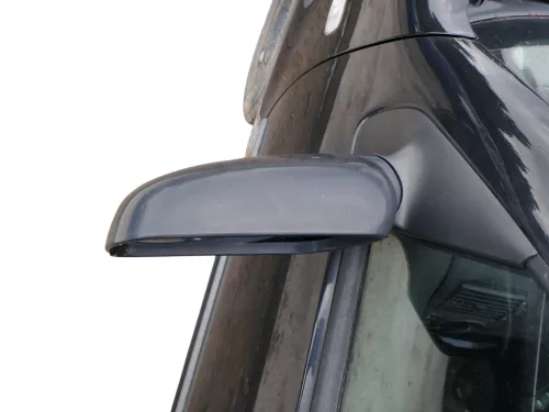 VW Golf 4 Bora elektrischer Spiegel vorne links Außenspiegel schwarz L041 & Glas (186003)