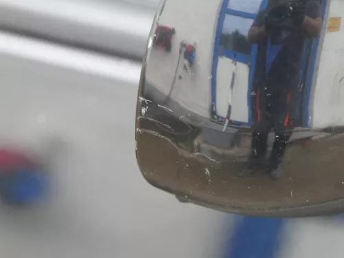 VW Golf 4 Bora elektrischer Spiegel vorne rechts Außenspiegel schwarz L041 Glas (186004)