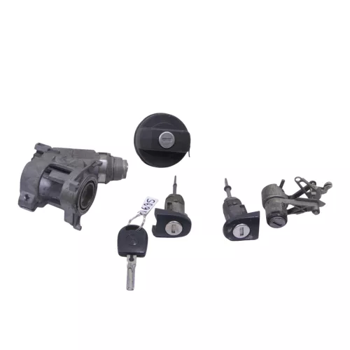 VW Lupo Arosa Schloßsystem 2x Türschloß links + 1x Schlüssel Zündschloß Hecksch