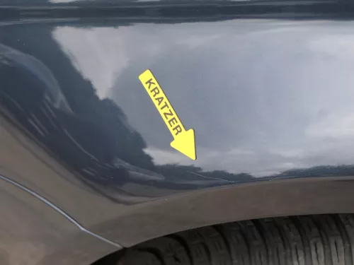 VW Golf Kombi Variant 5 V 1K Jetta Kotflügel vorne links blau grau LC5F (186017)