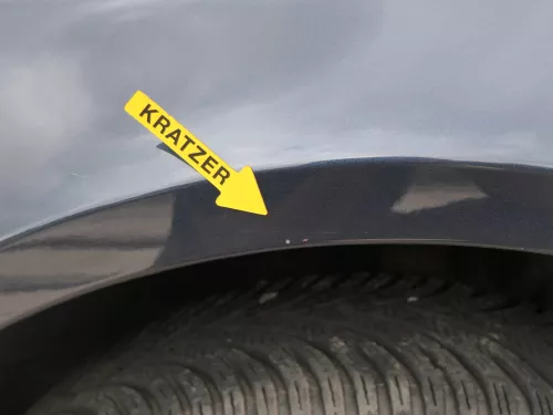 VW Golf Kombi Variant 5 V 1K Jetta Kotflügel vorne links blau grau LC5F (186017)