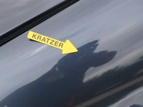 VW Golf Kombi Variant 5 V 1K Jetta Kotflügel vorne links blau grau LC5F (186017)