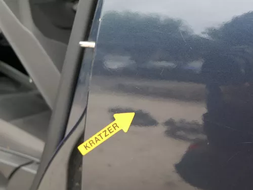 VW Golf 5 1K5 + Golf 6 AJ5 nur Kombi / Variant Tür hinten links blau blau LC5F (186022)