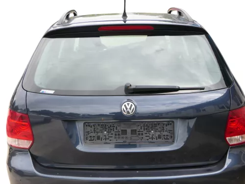 Golf 5 6 Kombi Variant AJ5 hinten Heckklappe mit Scheibe Deckel blau grau LC5F