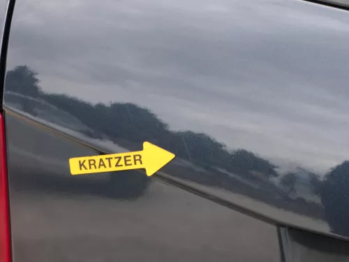 Golf 5 6 Kombi Variant AJ5 hinten Heckklappe mit Scheibe Deckel blau grau LC5F (186023)