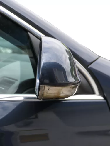 VW Golf Variant elektrischer Spiegel Außenspiegel rechts Blinker blau grau LC5F (186026)