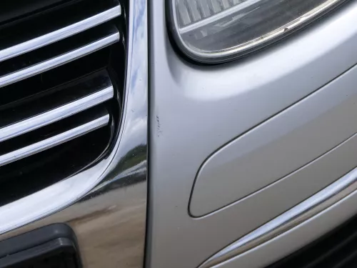 Golf 5 Variant Kombi Stoßstange vorne Frontoßstange Stoßfänger silber LA7W Grill (186063)